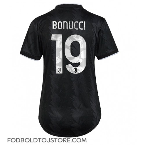 Juventus Leonardo Bonucci #19 Udebanetrøje Dame 2022-23 Kortærmet